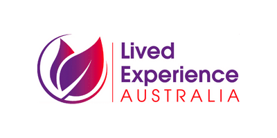 Lived Experience Australia logo PVI Member